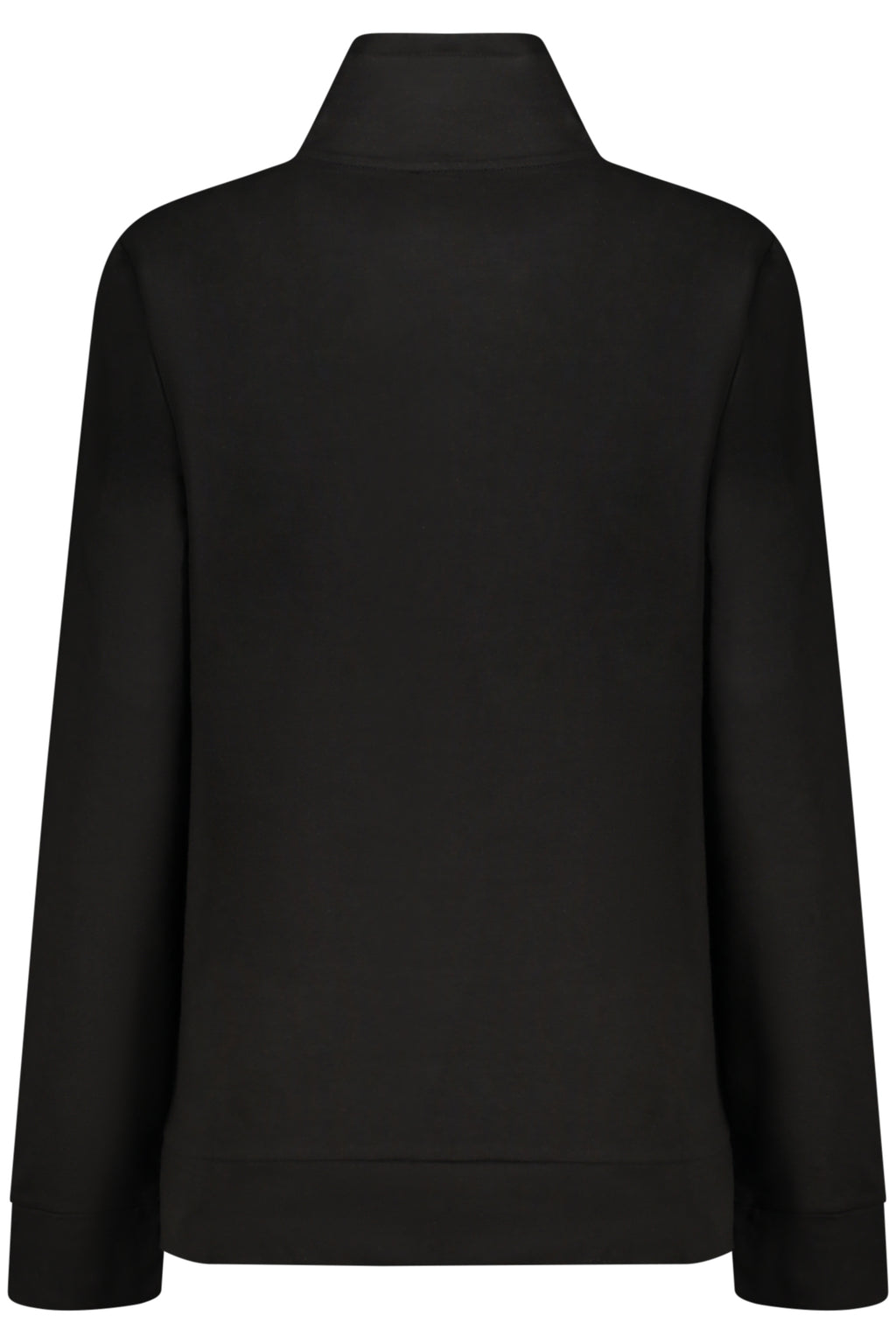 FREDDY SCHWARZES DAMEN-SWEATSHIRT MIT REISSVERSCHLUSS