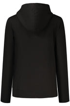 FREDDY SCHWARZES DAMEN-SWEATSHIRT MIT REISSVERSCHLUSS