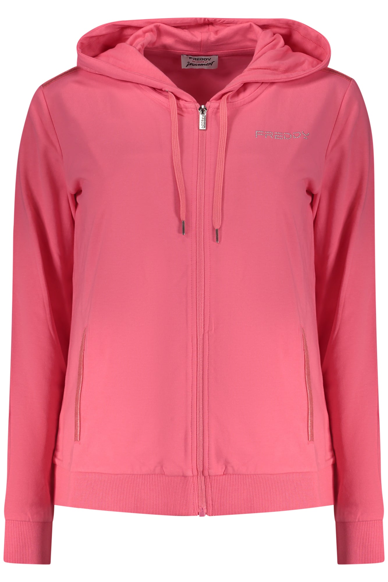 FREDDY Damen Sweatshirt – Hoodie, mit Taschen | Sweatshirts Rosa Hauptbild