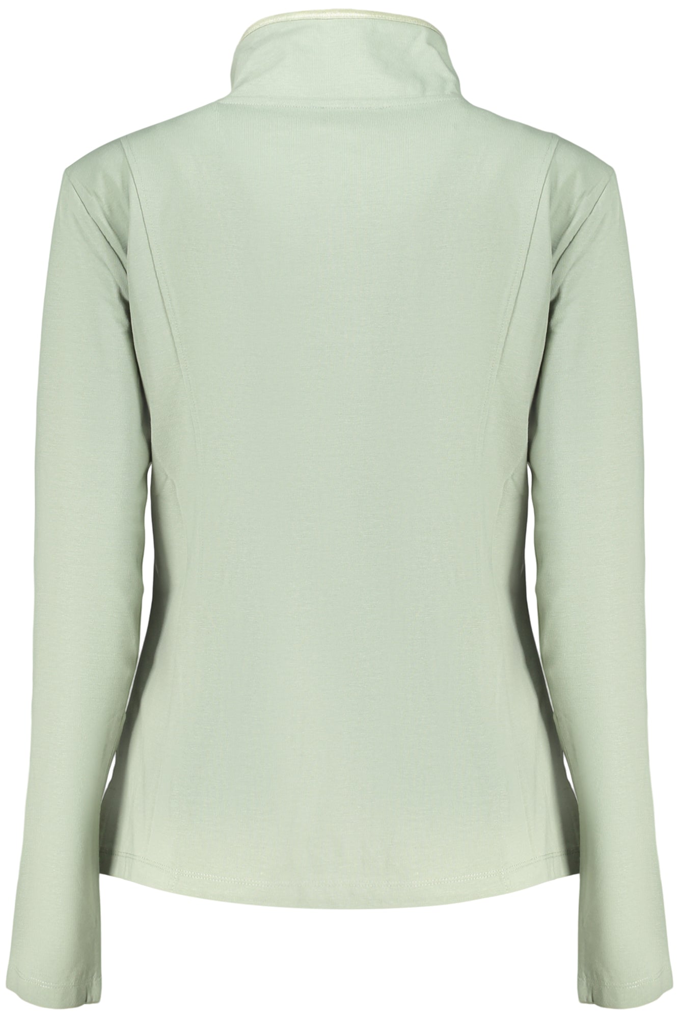 FREDDY Damen Sweatshirt – mit Taschen, mit Reißverschluss Grün