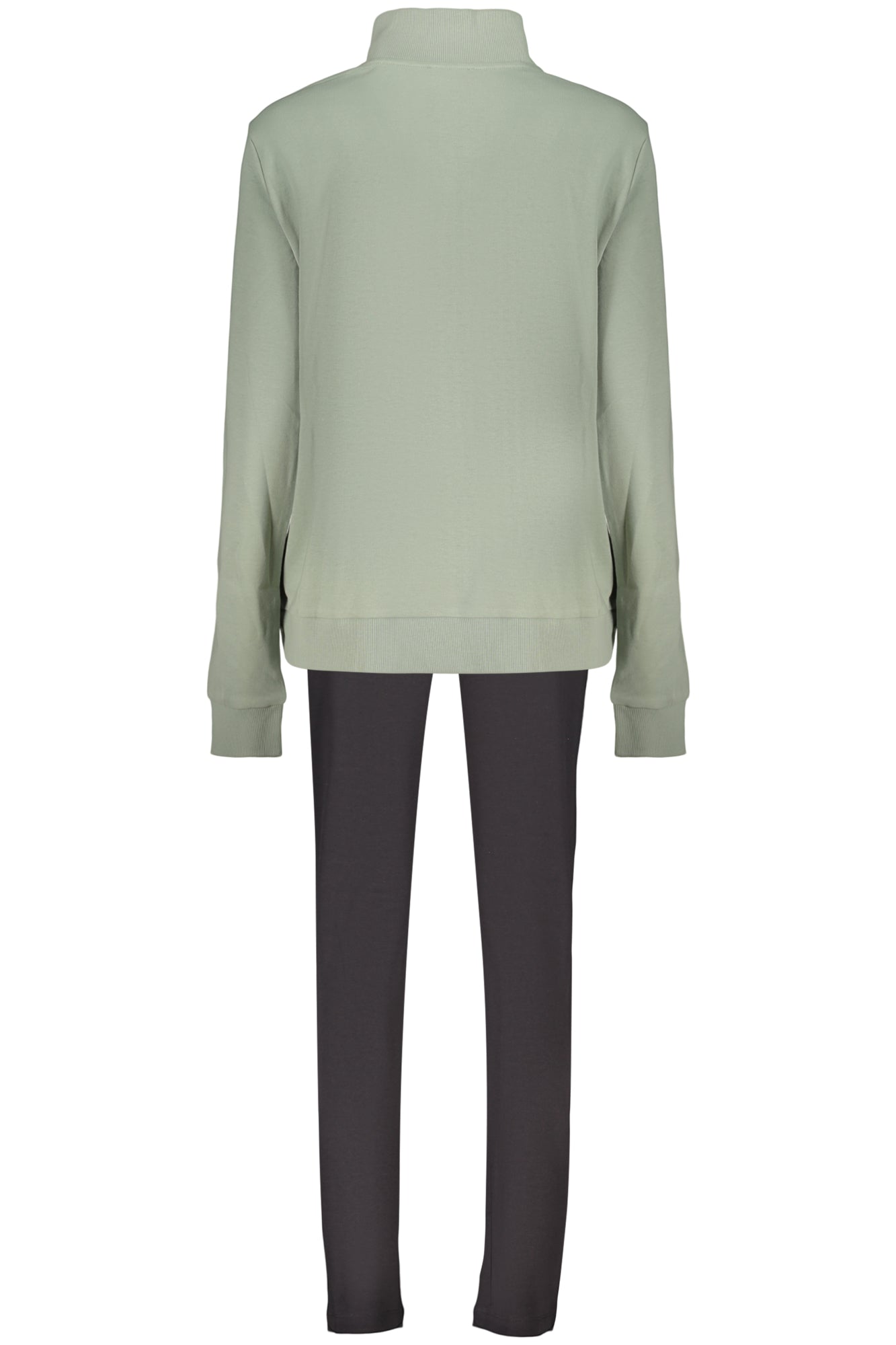 FREDDY Damen Sweatshirt – Langarm, mit Taschen, sportlich Grün