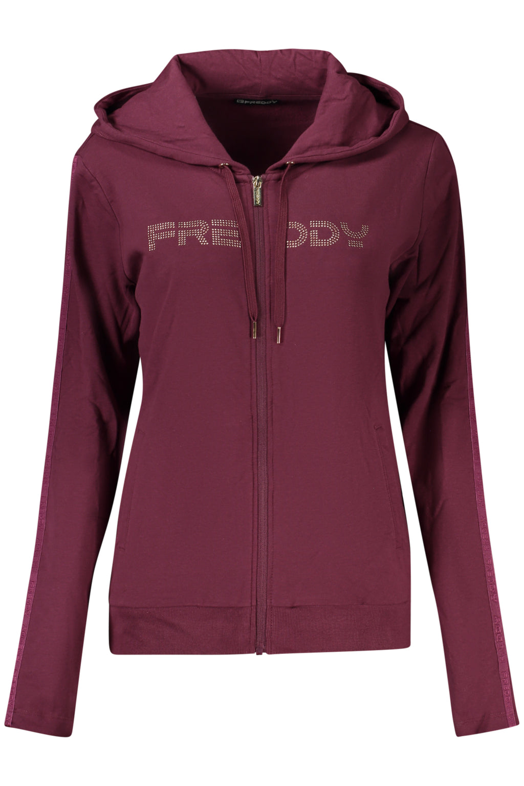 FREDDY LILA DAMEN-SWEATSHIRT MIT REISSVERSCHLUSS