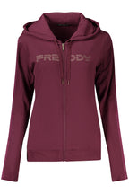FREDDY LILA DAMEN-SWEATSHIRT MIT REISSVERSCHLUSS