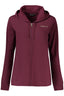 FREDDY Damen-Sweatshirt mit Reißverschluss – Lila Hoodie für Herbst/Winter Violett