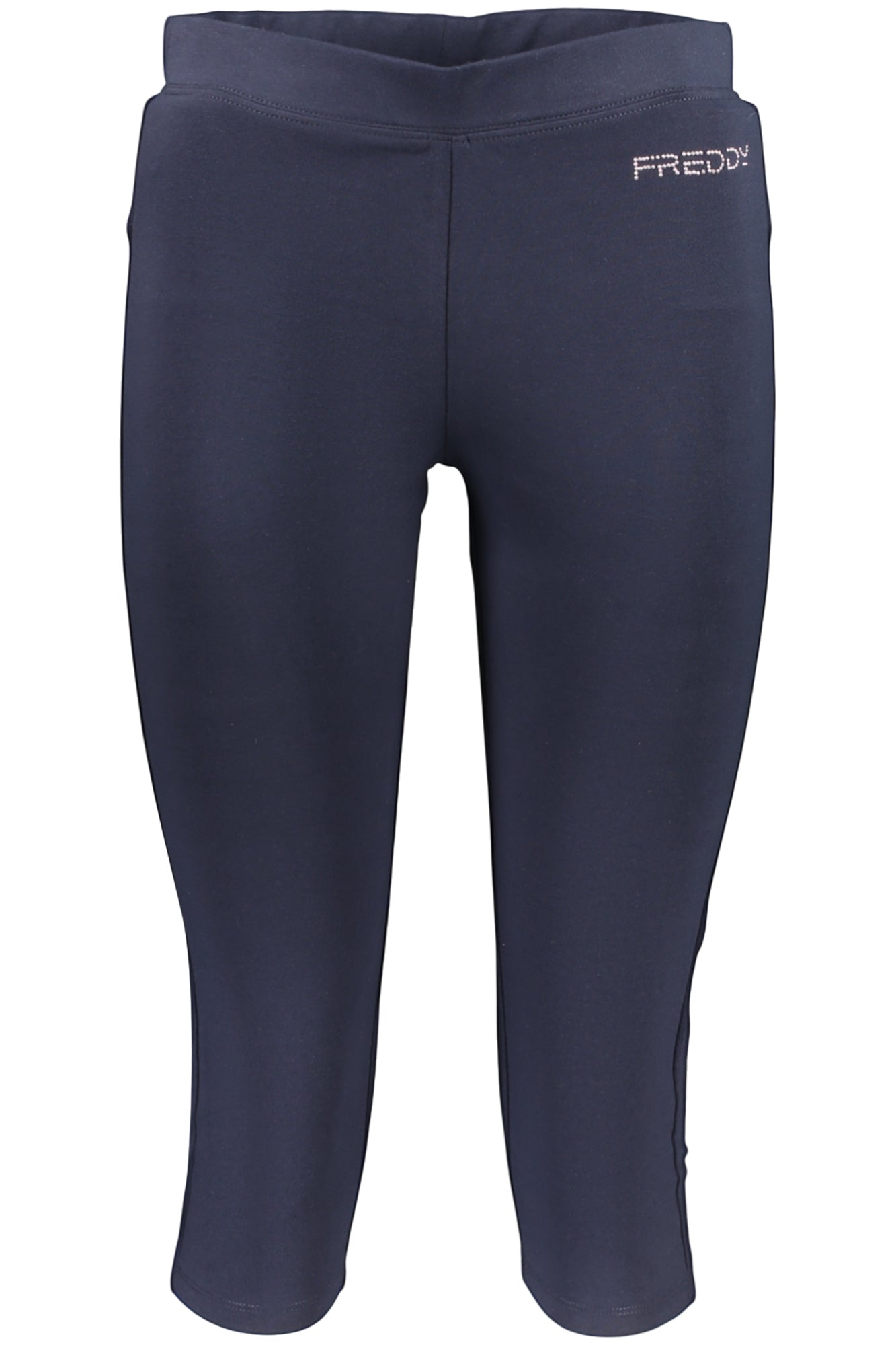 FREDDY Damen Hosen – mit elastischem Bund, elastischer Bund Blau