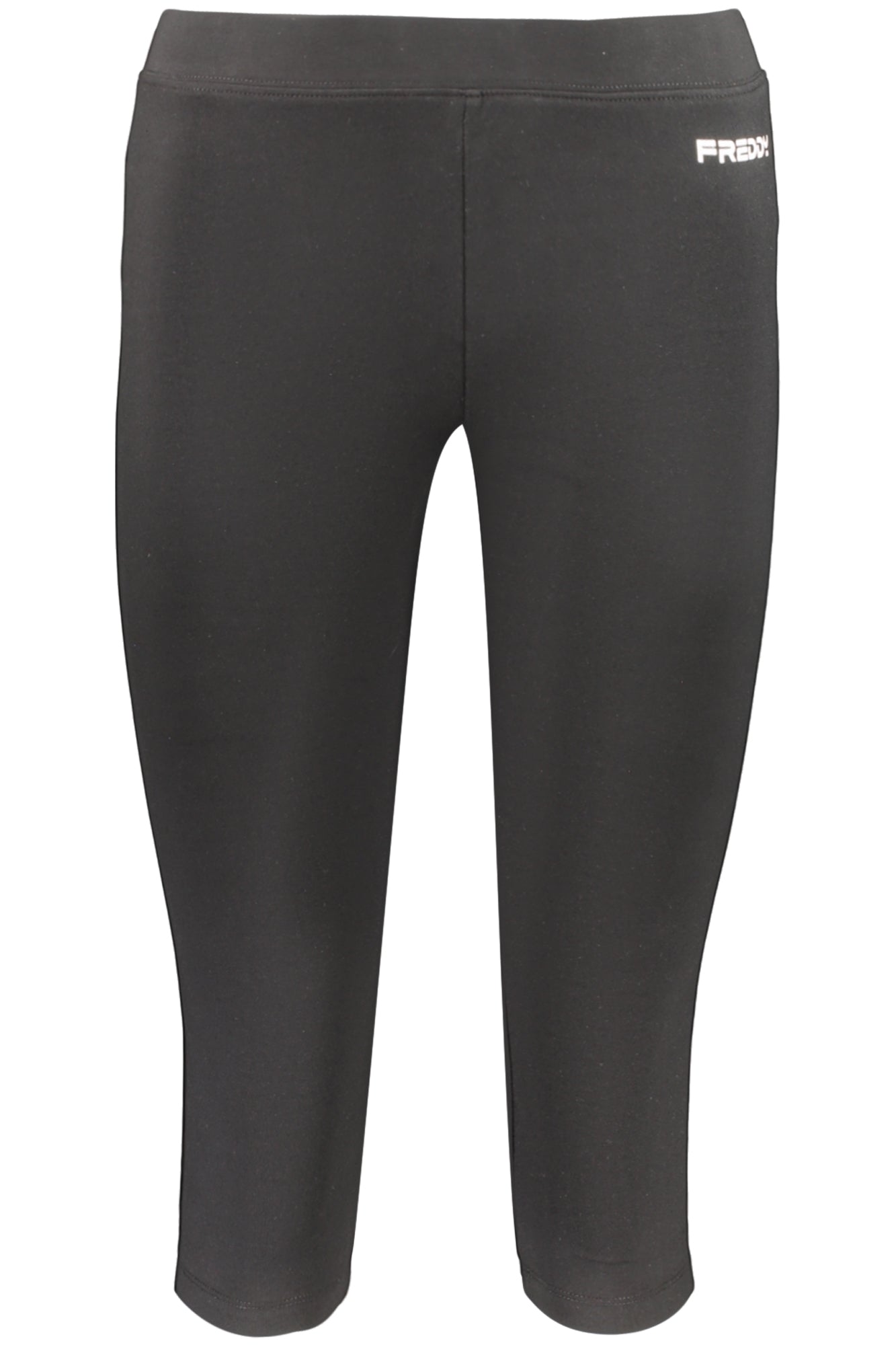 FREDDY Damen Hosen – mit elastischem Bund, elastischer Bund Schwarz