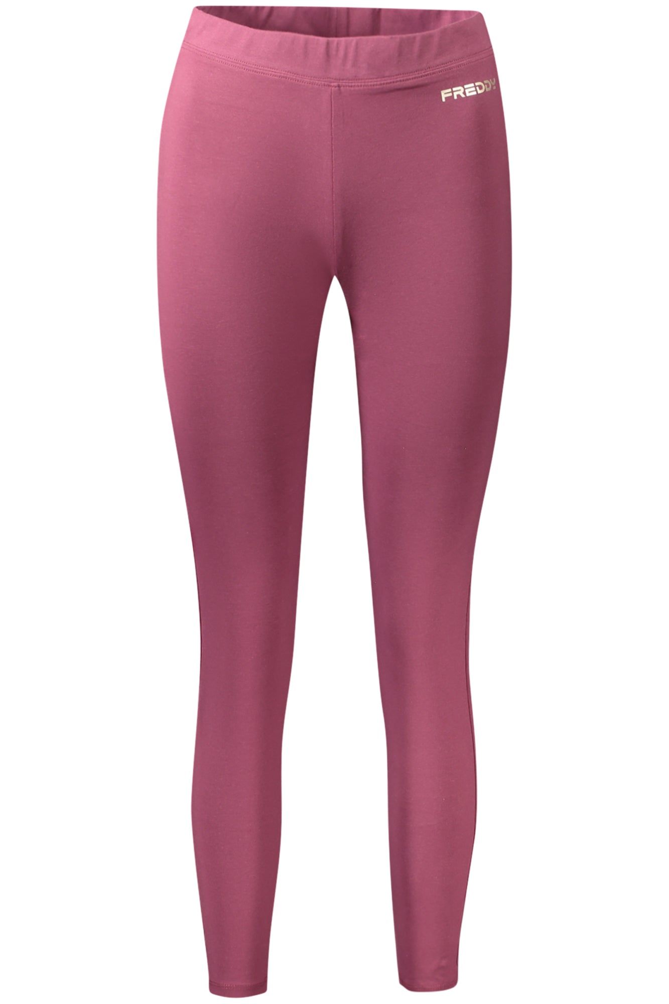 FREDDY Damen-Leggings Schwarz – Elastischer Bund mit Logo-Aufdruck | soulluna.de Violett