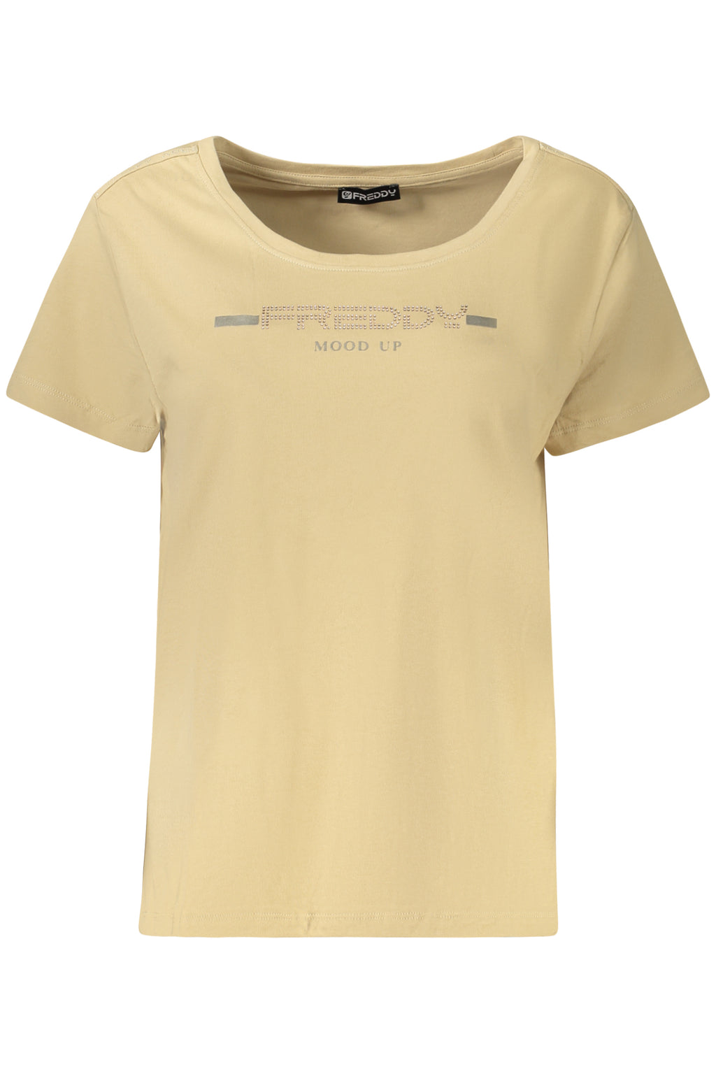 FREDDY DAMEN KURZARM T-SHIRT BEIGE