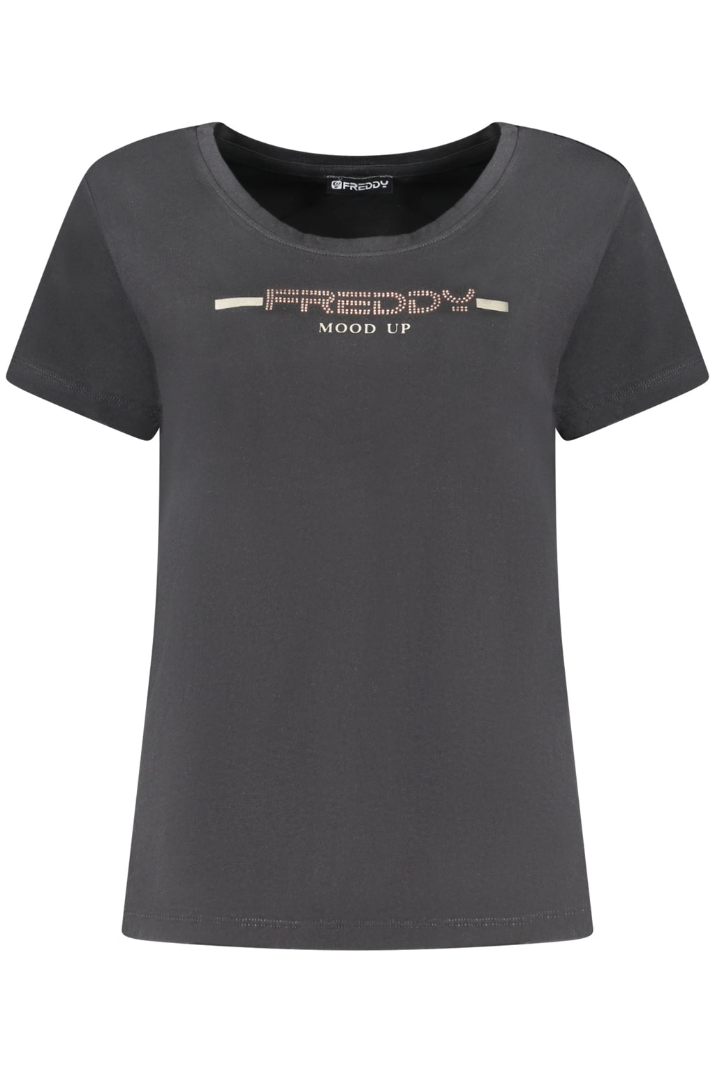 FREDDY DAMEN KURZARM T-SHIRT SCHWARZ