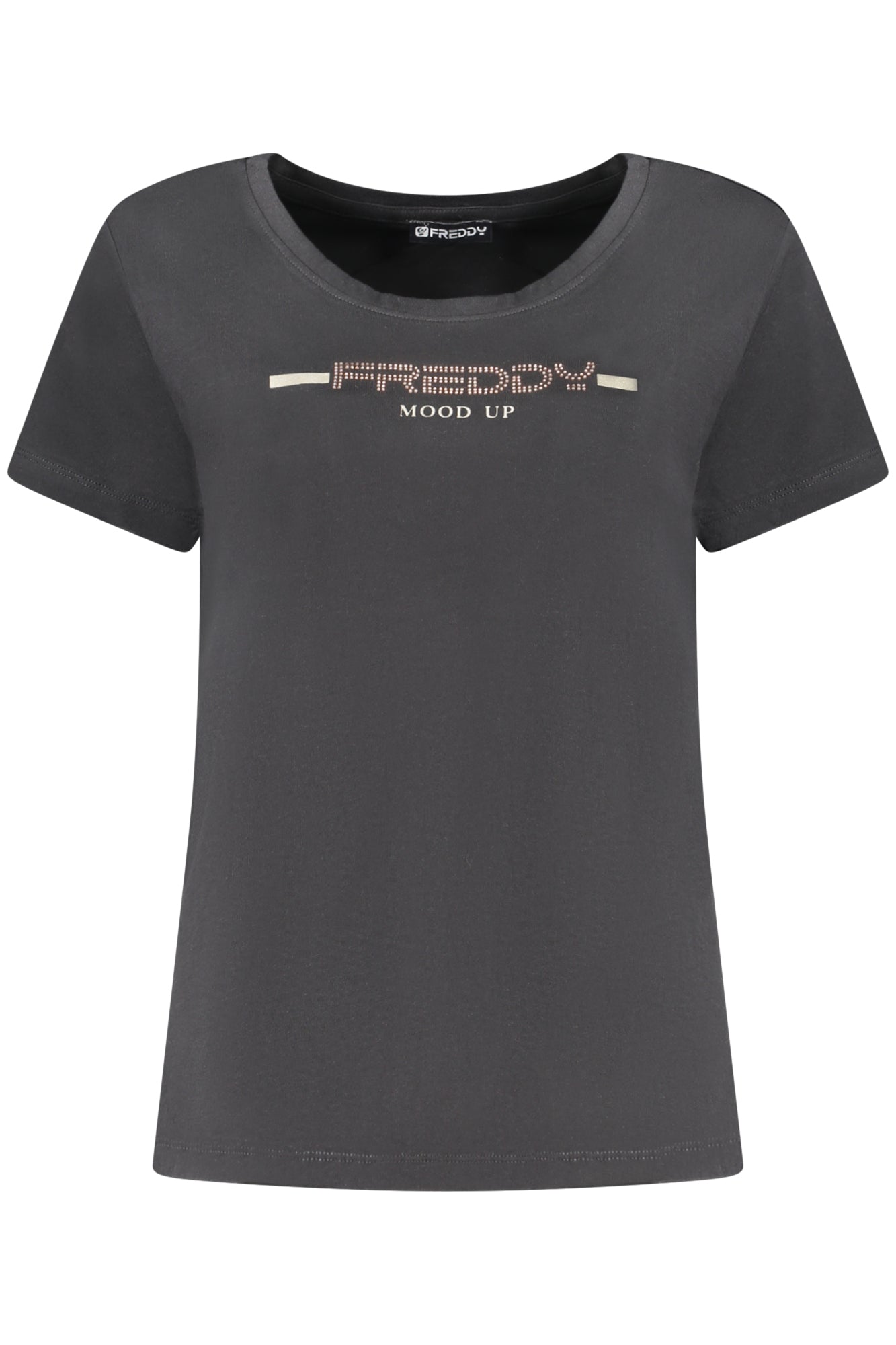 FREDDY DAMEN KURZARM T-SHIRT SCHWARZ
