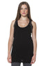 FRED PERRY Damen Tanktop schwarz – Schmaler Schultertank aus Italien Schwarz