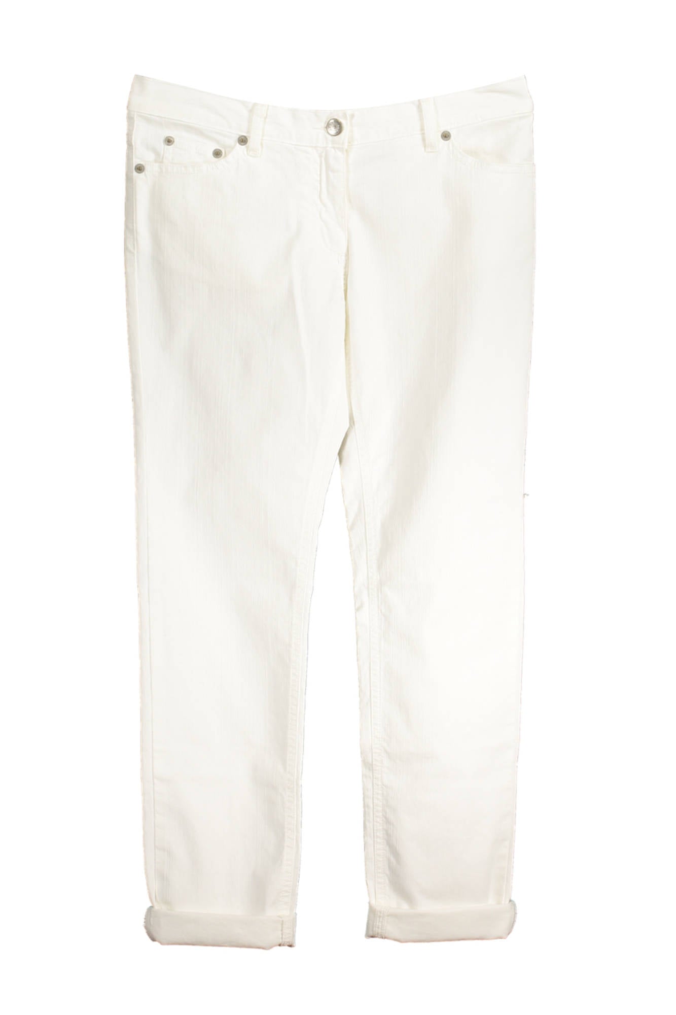 Fred Perry Weisse Damenhose – Slim Fit aus Italien | soulluna.de Weiß