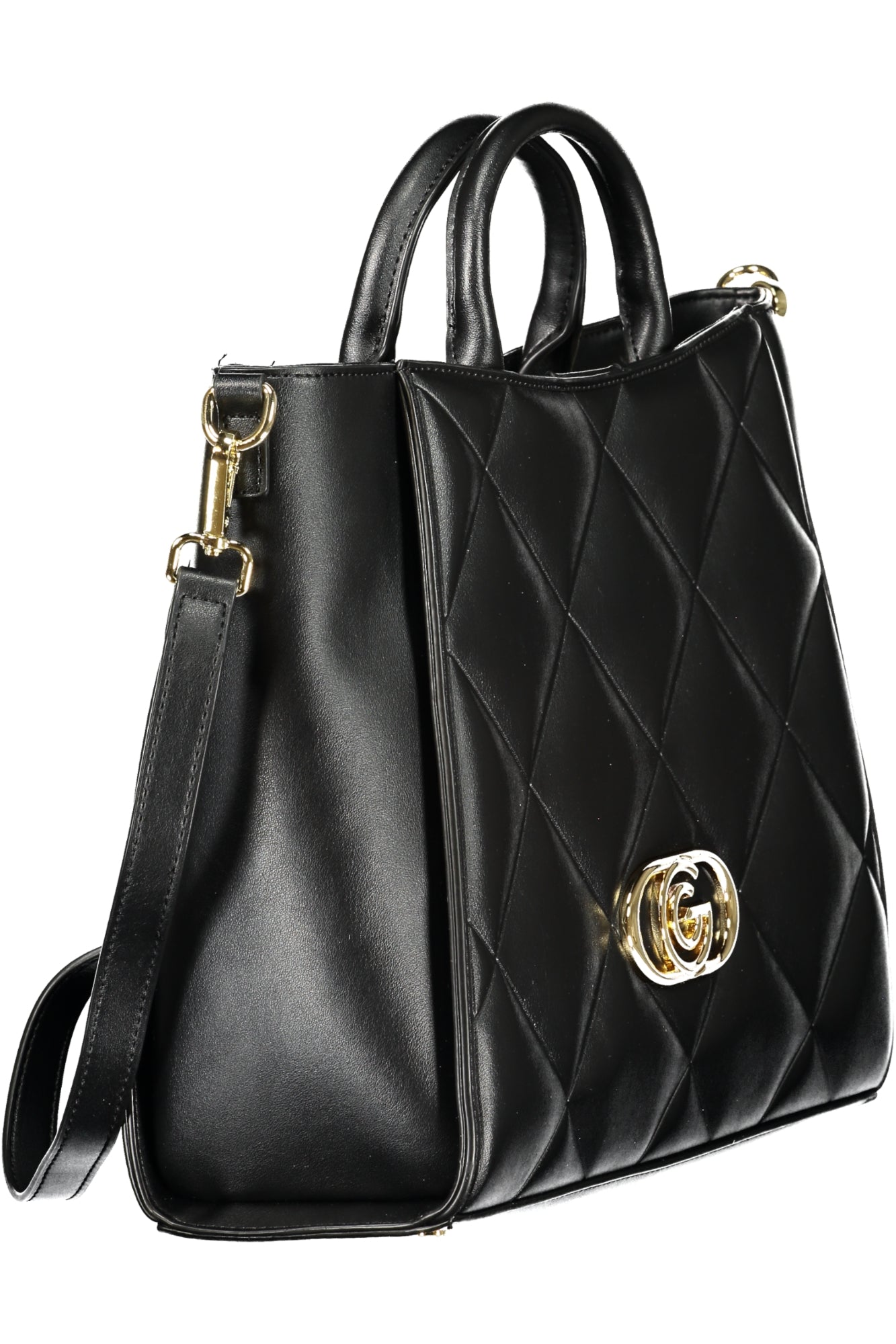Gabriella G By Gabriella Gucci Damen-Tasche Schwarz – Alessia-Modell mit Schultergurt Schwarz