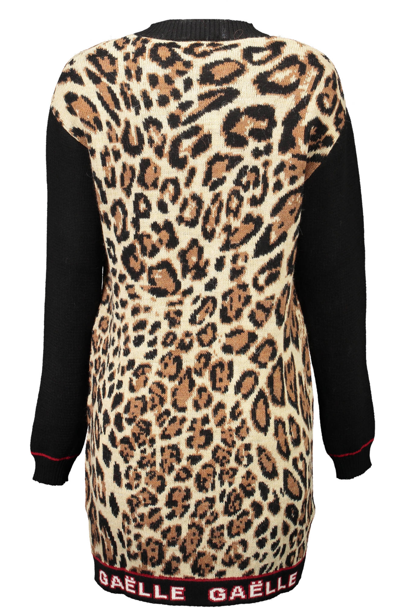 GAELLE PARIS Beige Damenkurzes Kleid – Italienische Qualität für Herbst/Winter Beige