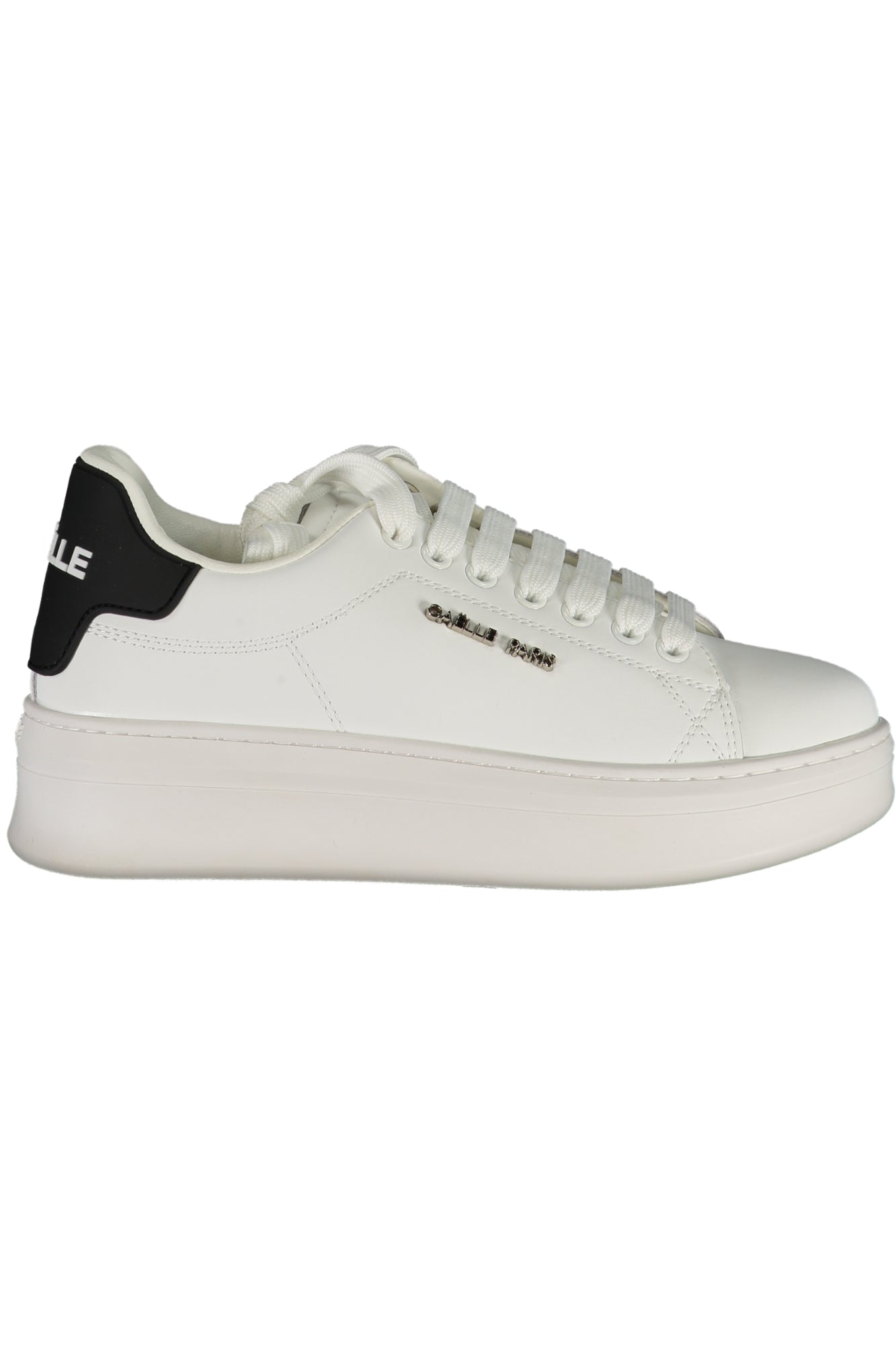 GAELLE PARIS Damen Sneaker – Sportschuhe mit Schnürsenkel Weiß Hauptbild