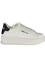 GAELLE PARIS Damen Sneaker – Sportschuhe mit Schnürsenkel Weiß