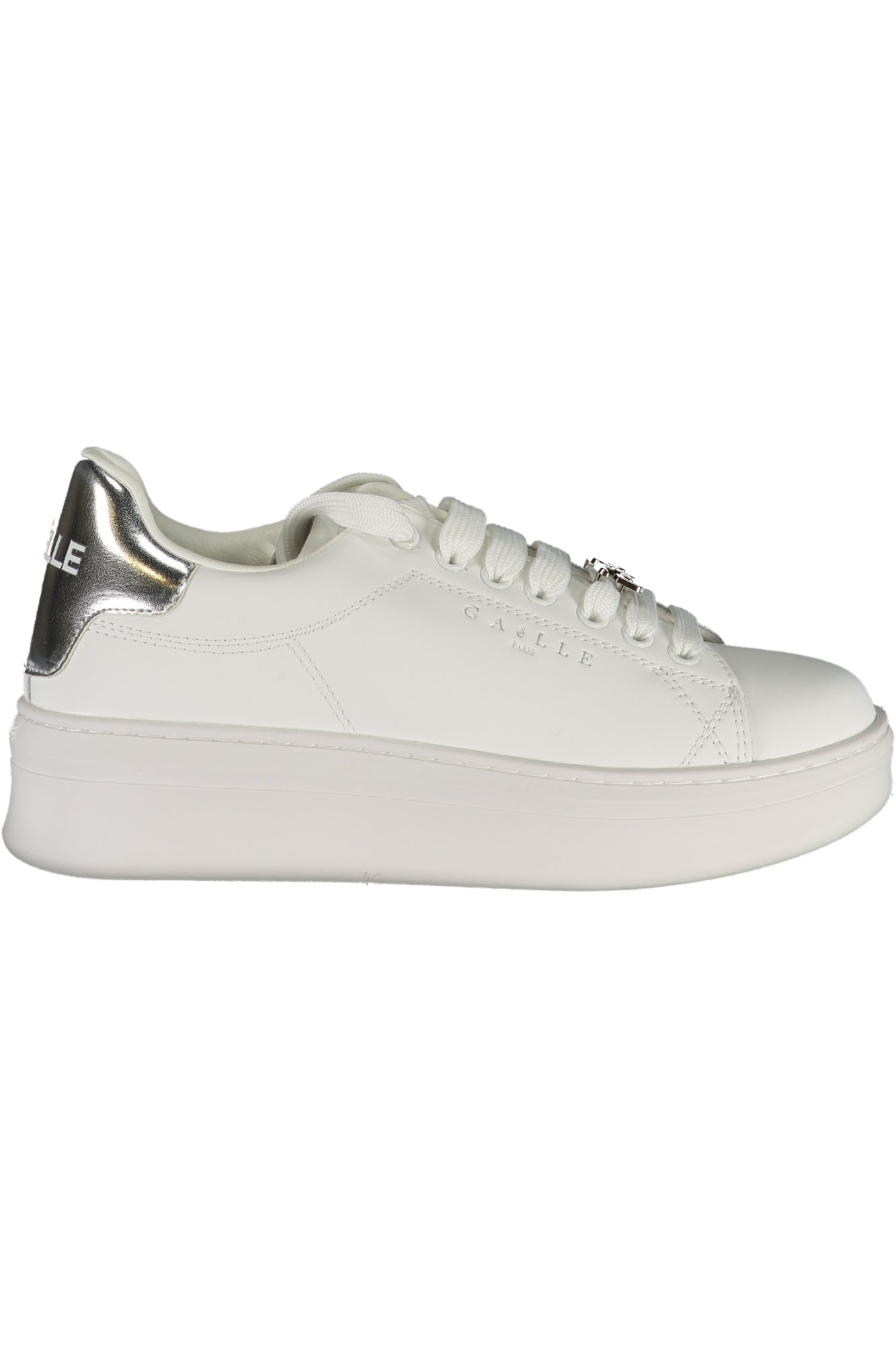 Gaelle Paris Weisse Sportschuhe Für Damen Weiß Hauptbild