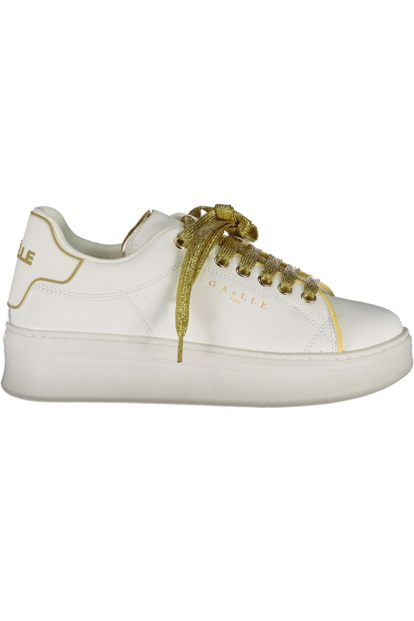 Gaelle Paris Weisse Sportschuhe Für Damen Weiß Hauptbild