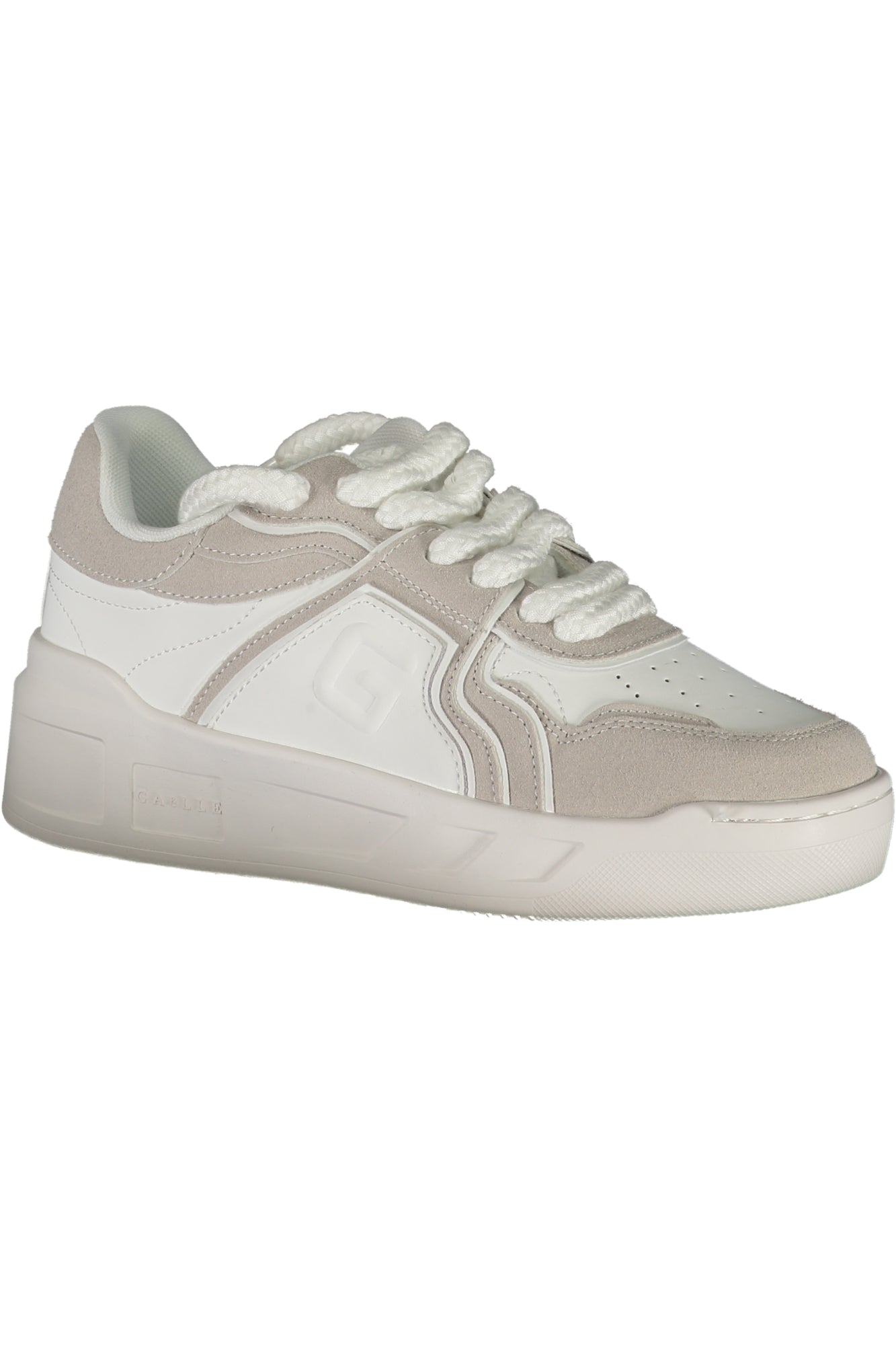 Gaelle Paris Weisse Sportschuhe Für Damen Weiß