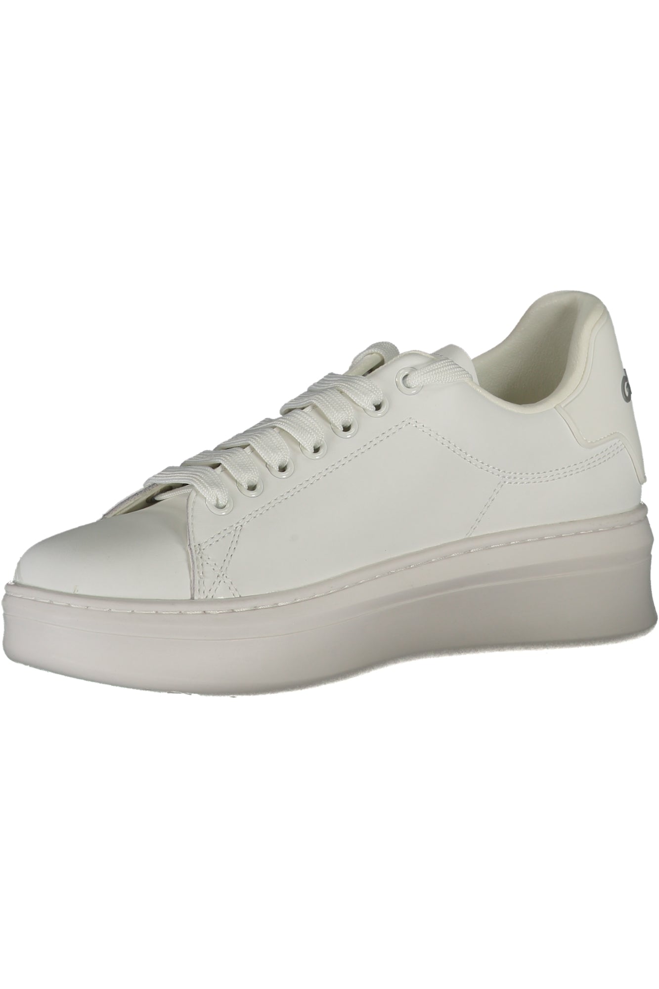 GAELLE PARIS Damen Sneaker – Sportschuhe mit Schnürsenkel Weiß