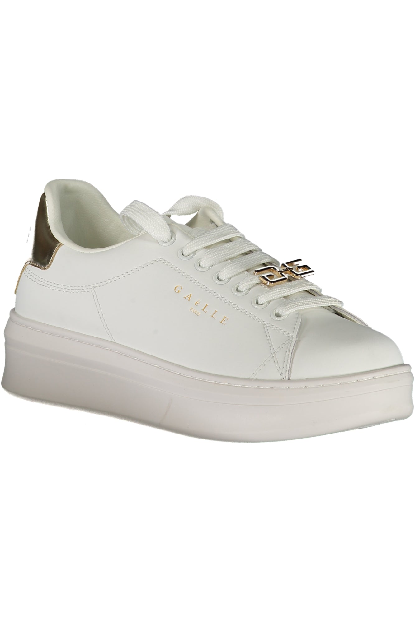 Gaelle Paris Weisse Sportschuhe Für Damen Weiß