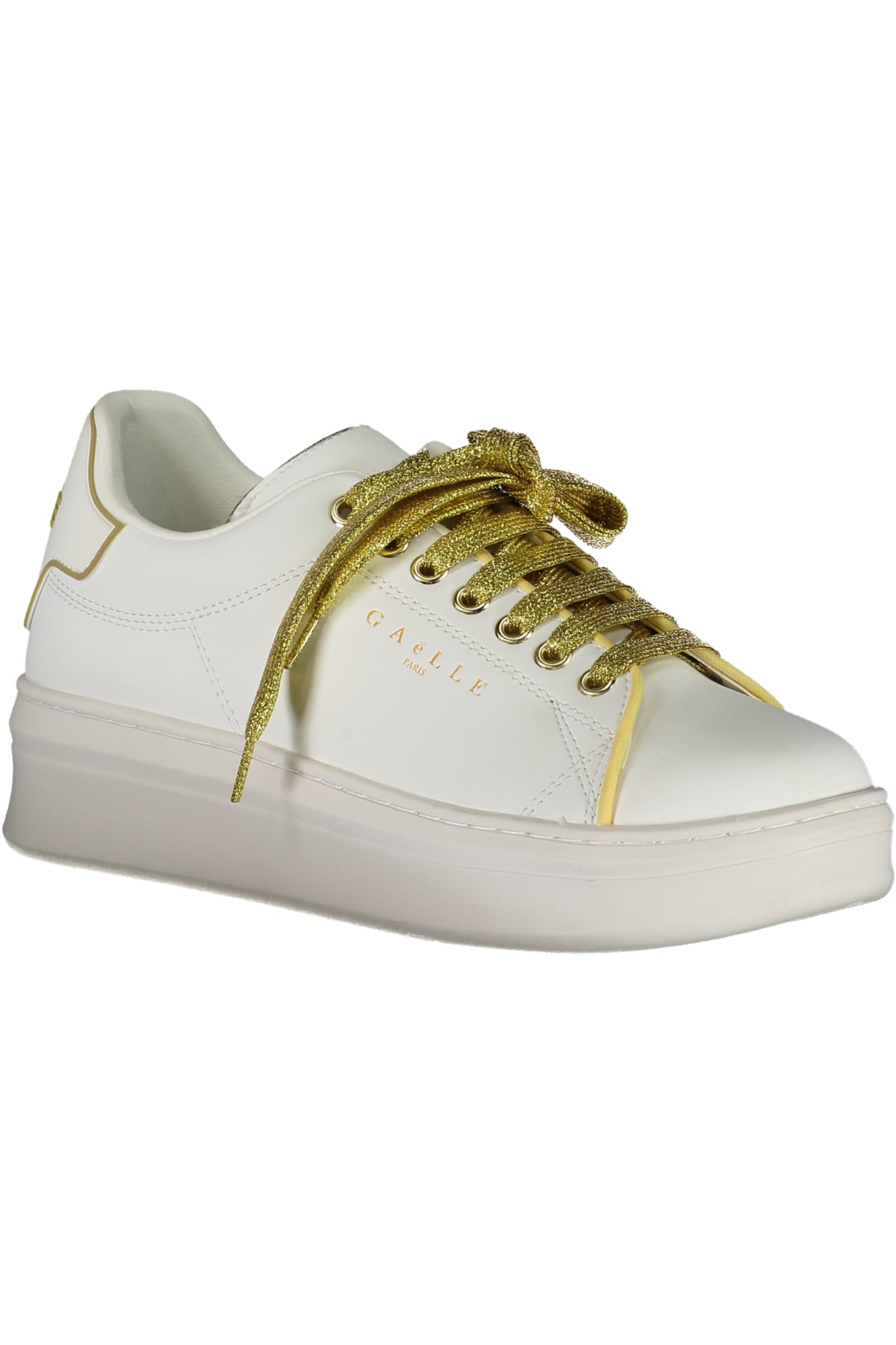 Gaelle Paris Weisse Sportschuhe Für Damen Weiß
