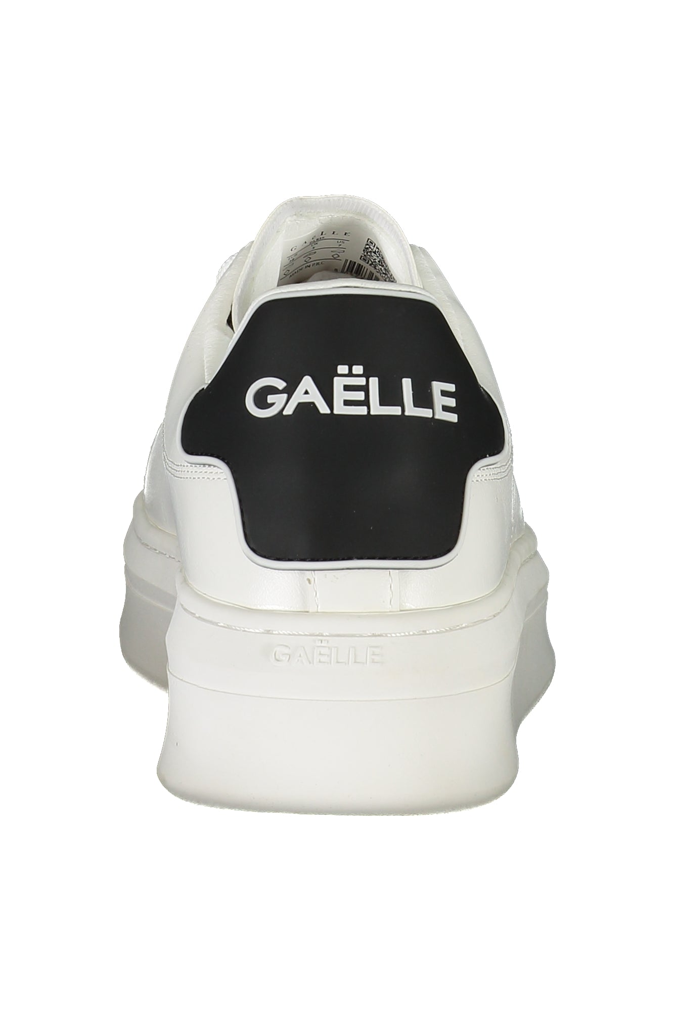 GAELLE PARIS Damen Sneaker – Sportschuhe mit Schnürsenkern Weiß