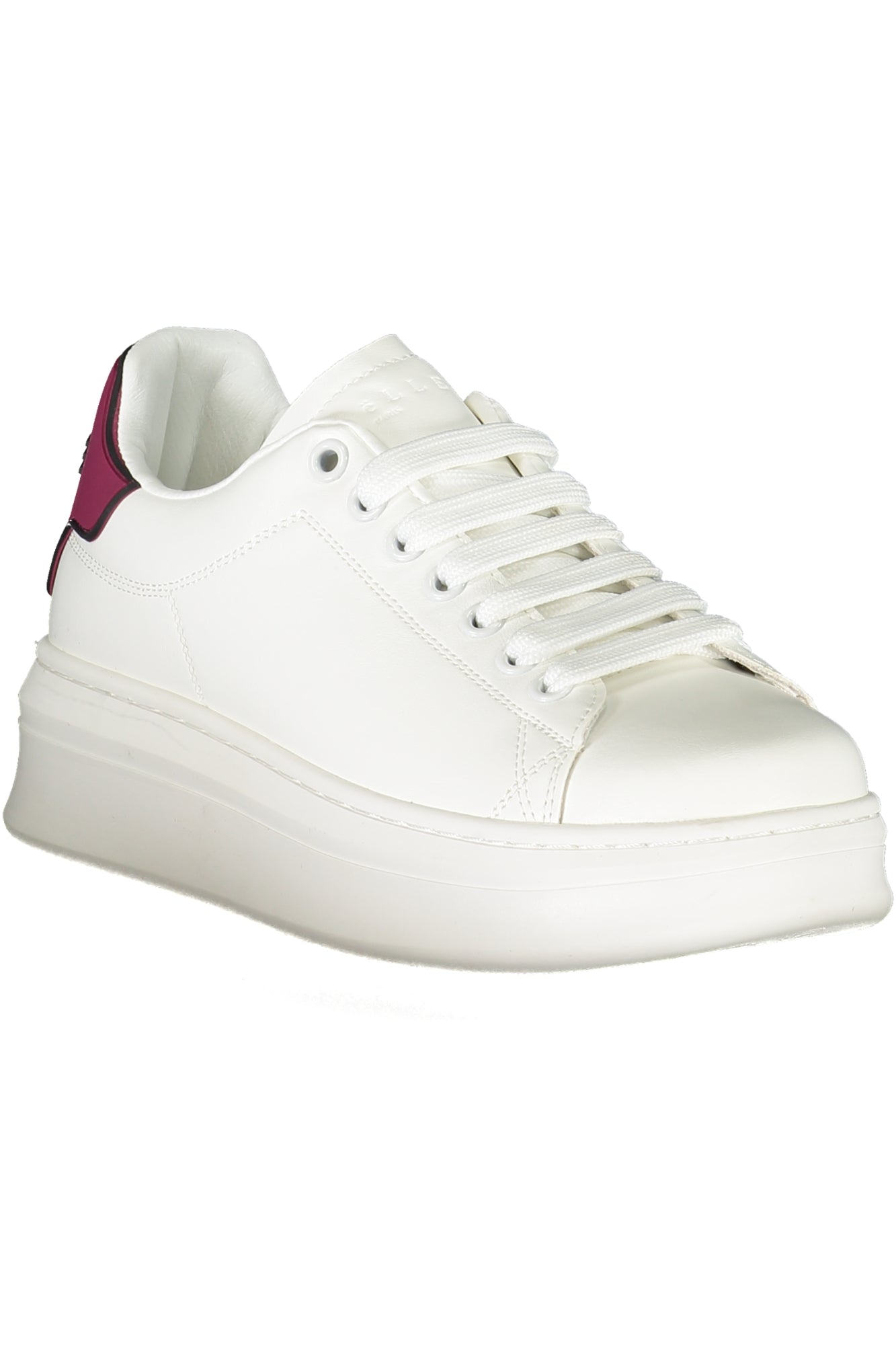 GAELLE PARIS Damen Sneaker – Sportschuhe mit Schnürsenkern Rot