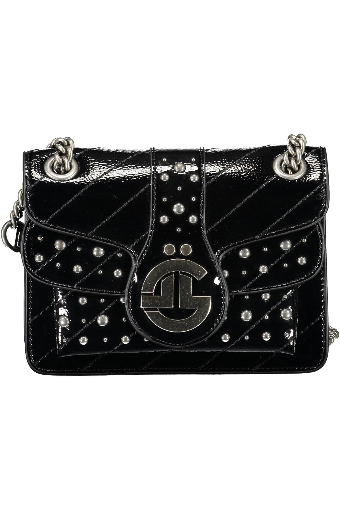 Schwarze Damenumhängertasche Gaelle Paris Schwarz Hauptbild