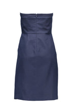 GANT KURZES DAMENKLEID BLAU