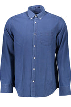 GANT LANGARMHEMD HERREN BLAU