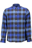 GANT Langarmhemd Herren – Blaues Button-down Hemd aus 100% Baumwolle Blau