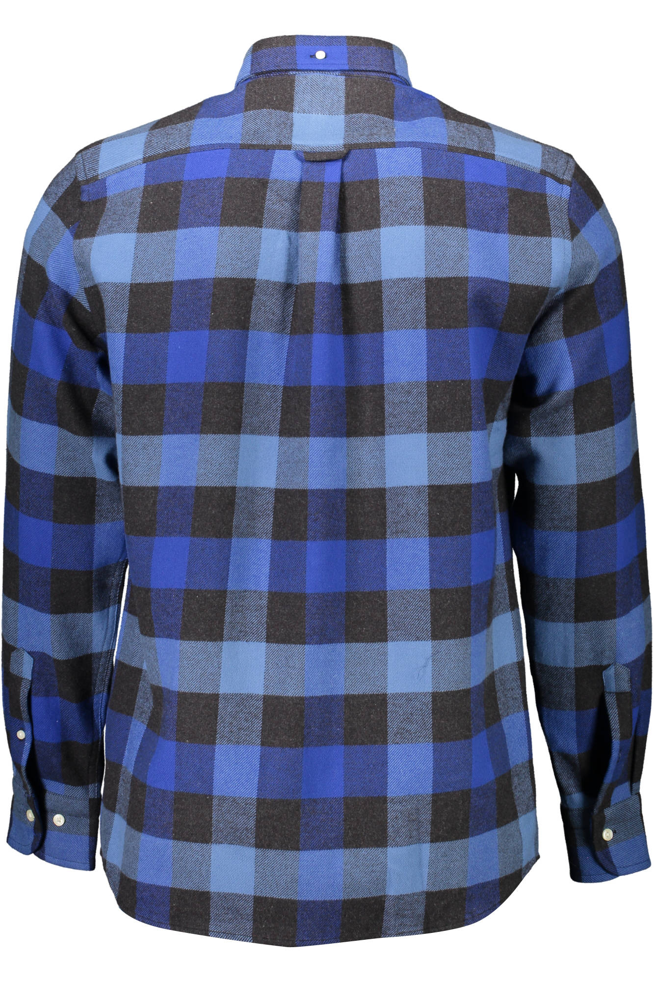 GANT Langarmhemd Herren – Blaues Button-down Hemd aus 100% Baumwolle Blau