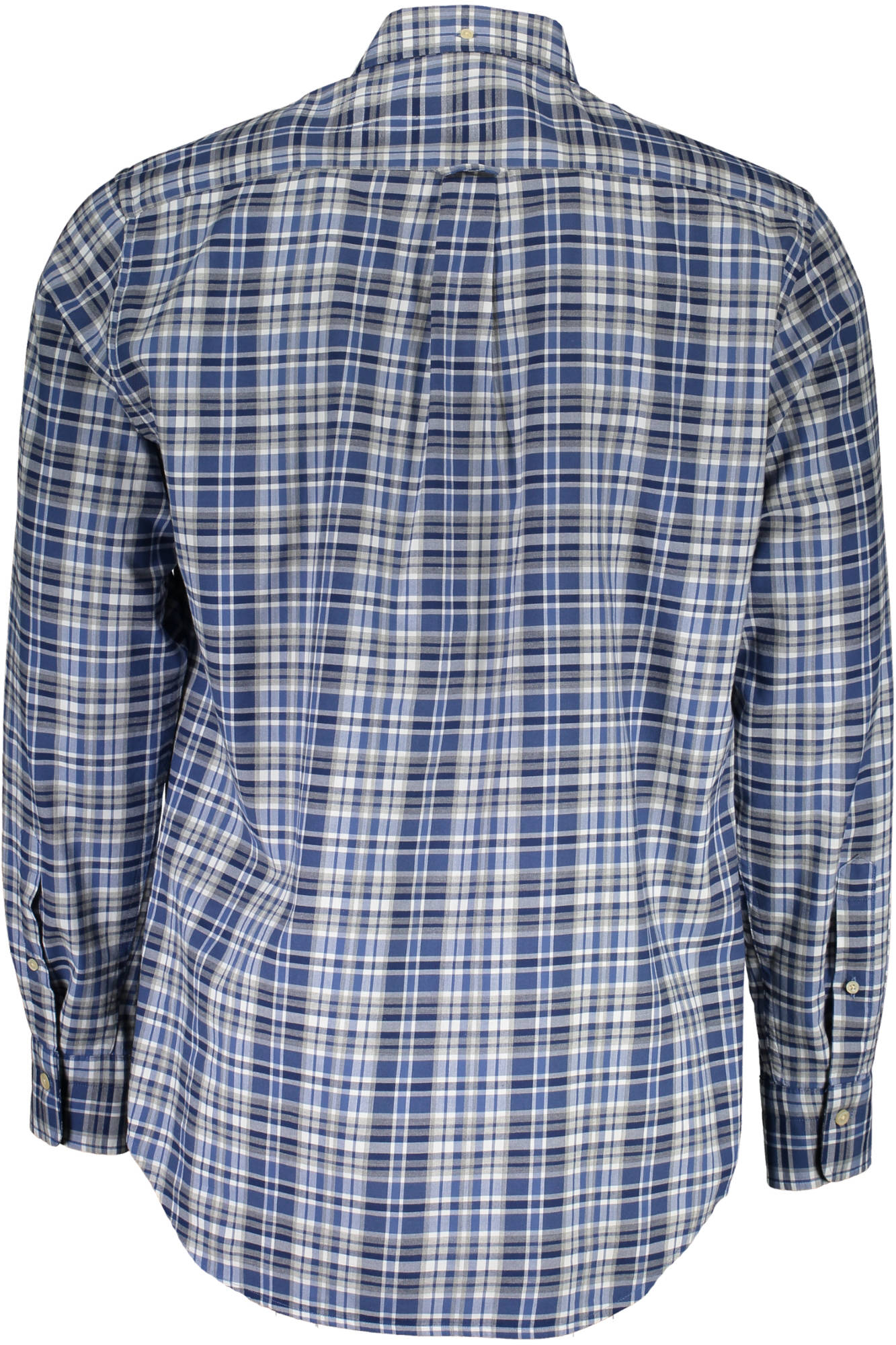 GANT Langarmhemd Herren – Blaues Button-Down Hemd aus 100% Baumwolle Blau