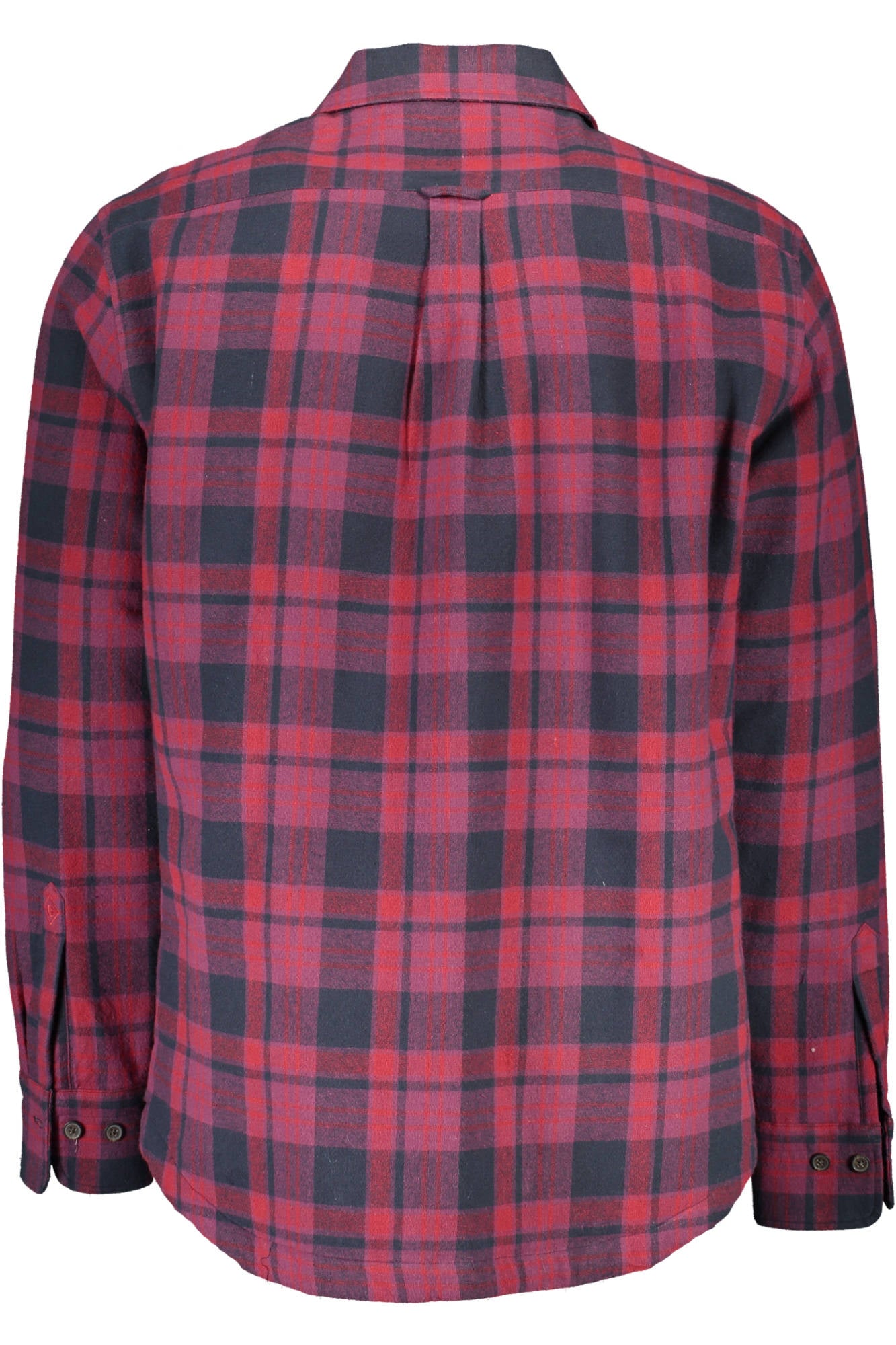 GANT Herren Langarmhemd Lila – Italienischer Kragen aus 100% Baumwolle | soulluna.de Violett