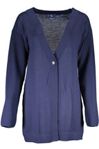 GANT CARDIGAN DAMEN BLAU