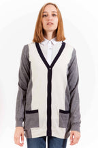 GANT CARDIGAN DAMEN GRAU