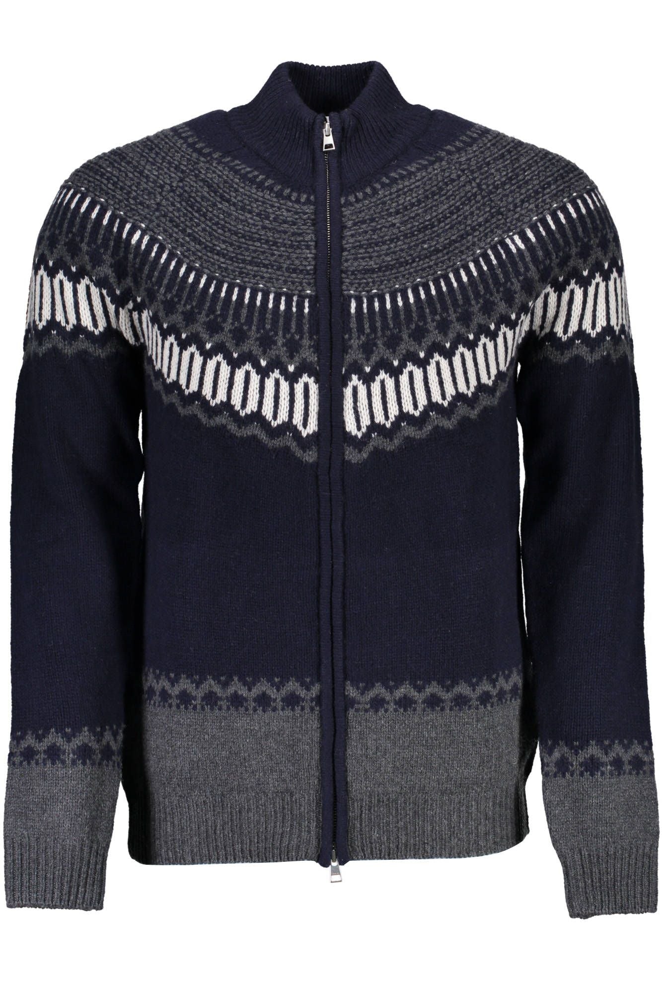 GANT HERREN-CARDIGAN IN BLAU