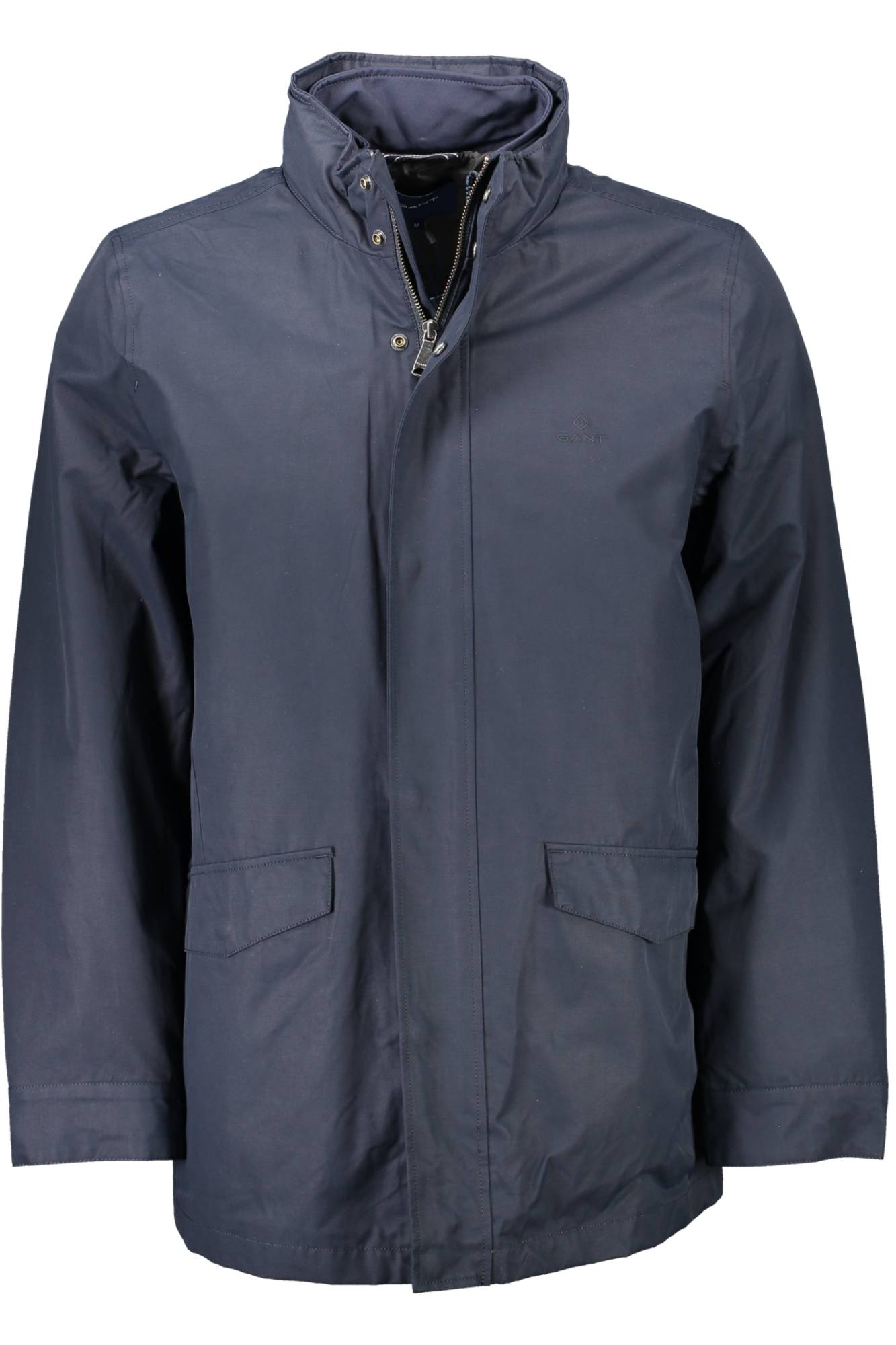GANT Jacke Herren – Blaue Doppeljacke für Herbst/Winter | Lange Ärmel Blau