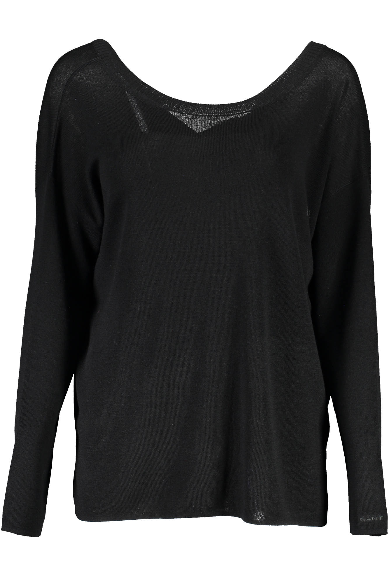 GANT Damenpullover schwarz – 100% LANA für Herbst/Winter | soulluna.de Schwarz