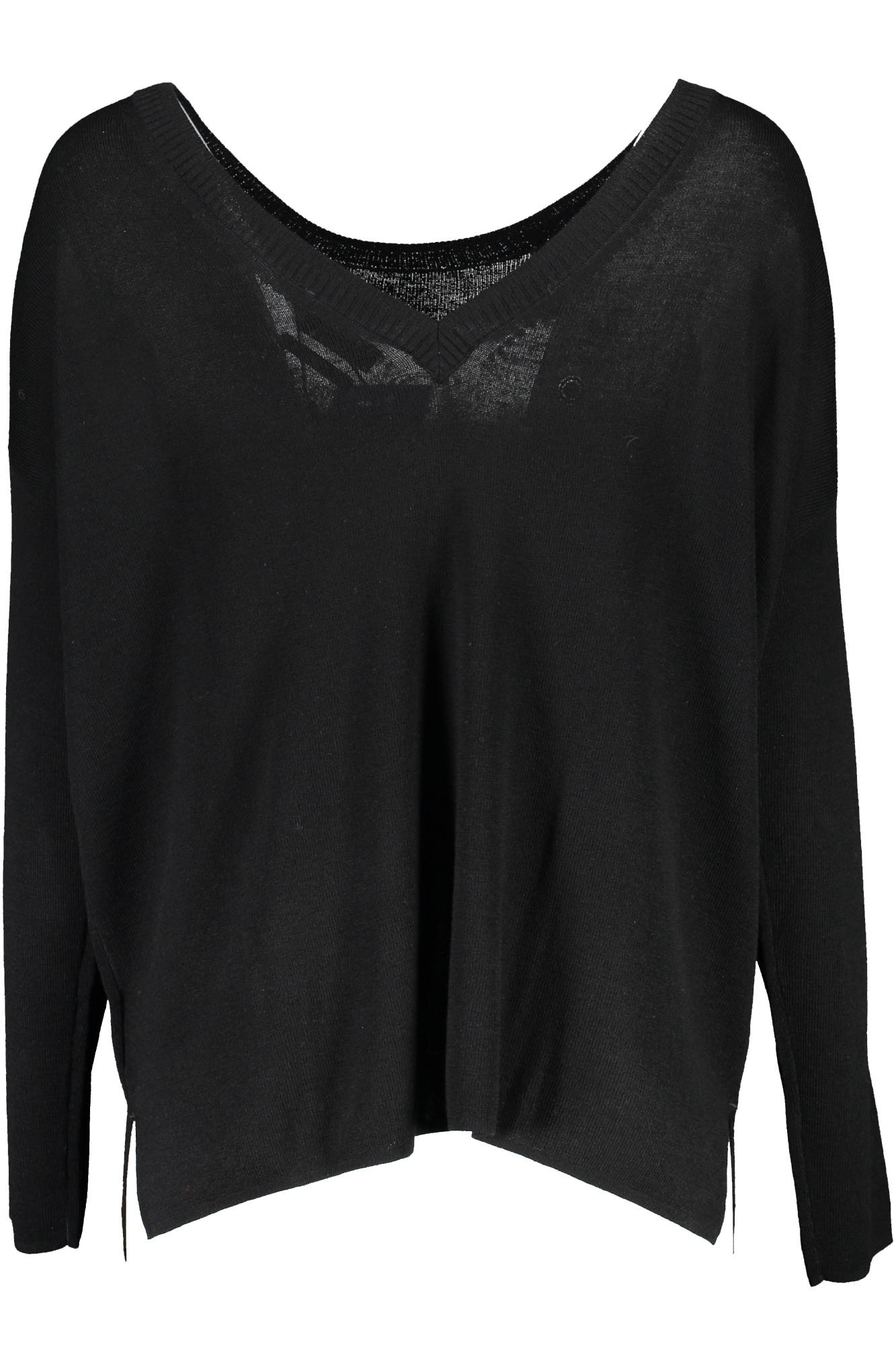 GANT Damenpullover schwarz – 100% LANA für Herbst/Winter | soulluna.de Schwarz