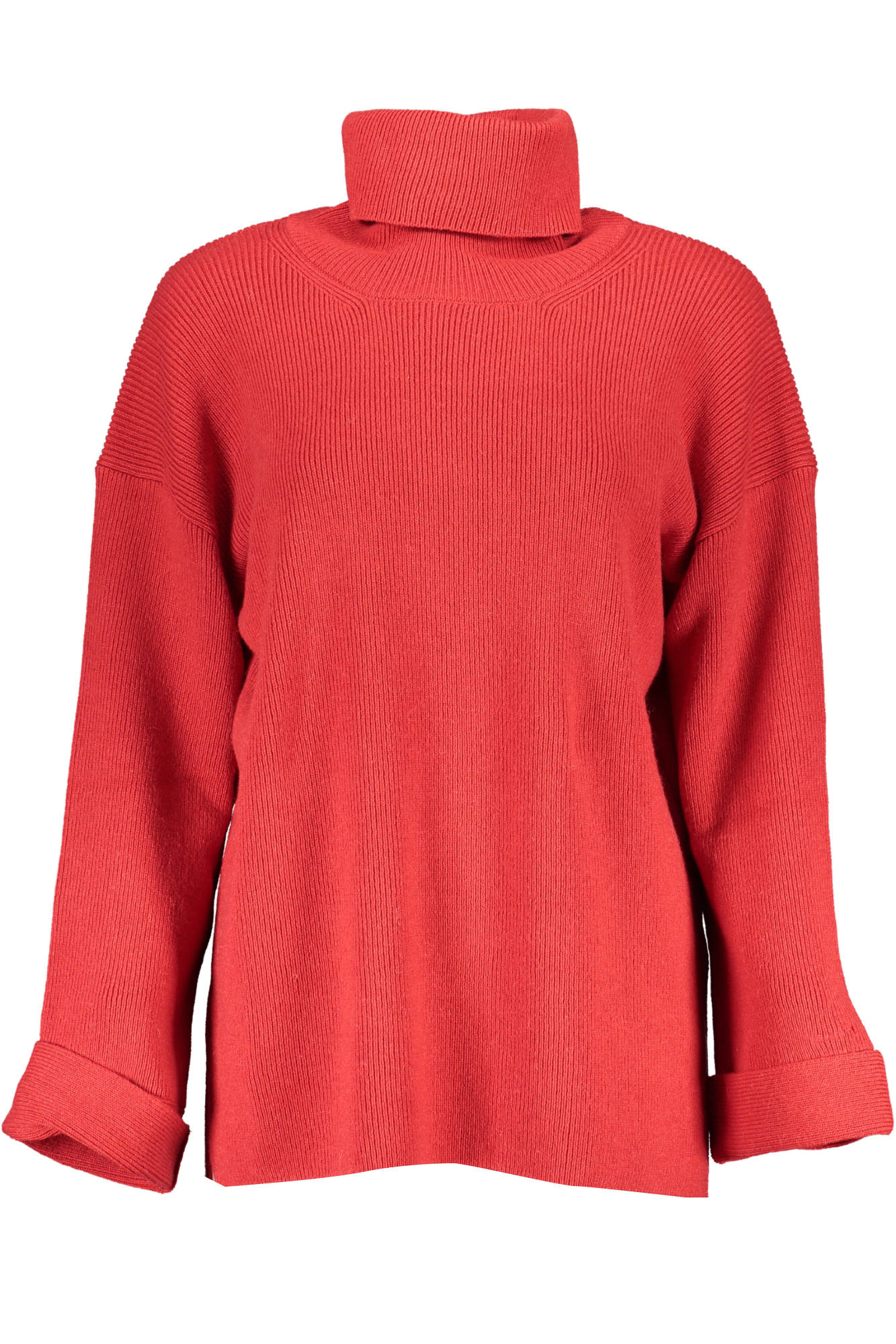 GANT roter Pullover Damen – Warme Alpaka-Wolle für Herbst/Winter | soulluna.de Rot