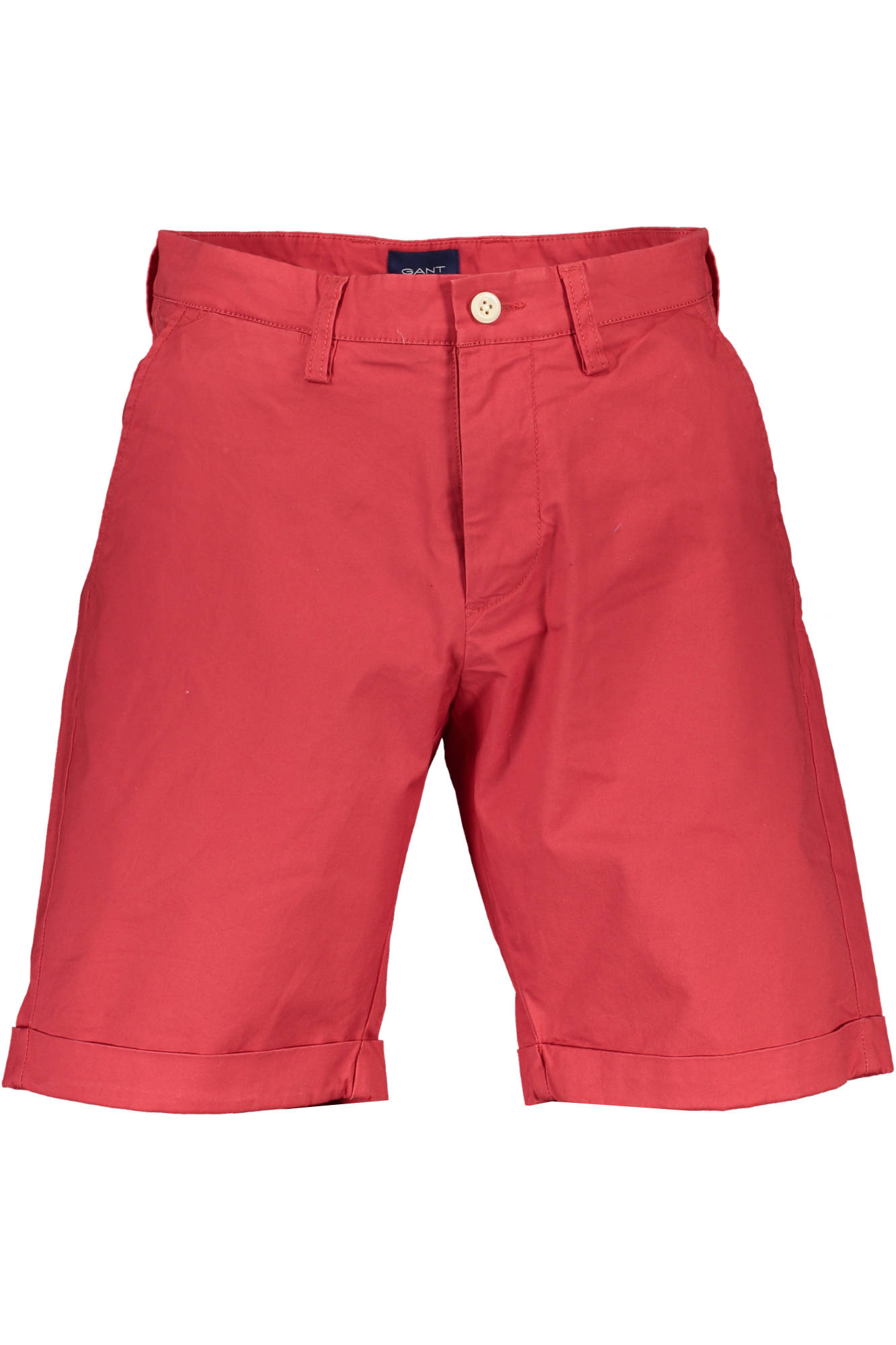 GANT Bermuda-Hose Herren – Rot aus Bio-Baumwolle | Sommerhose Rot