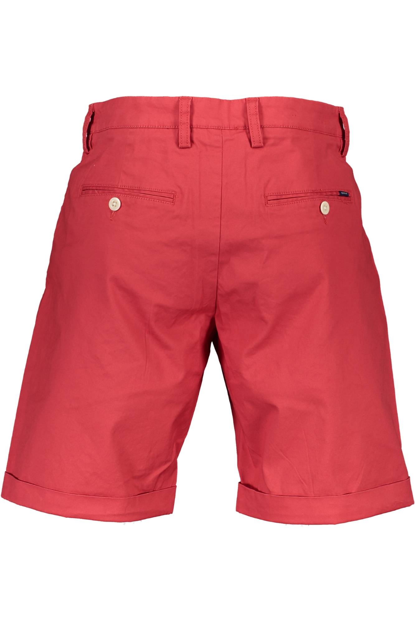 GANT Bermuda-Hose Herren – Rot aus Bio-Baumwolle | Sommerhose Rot