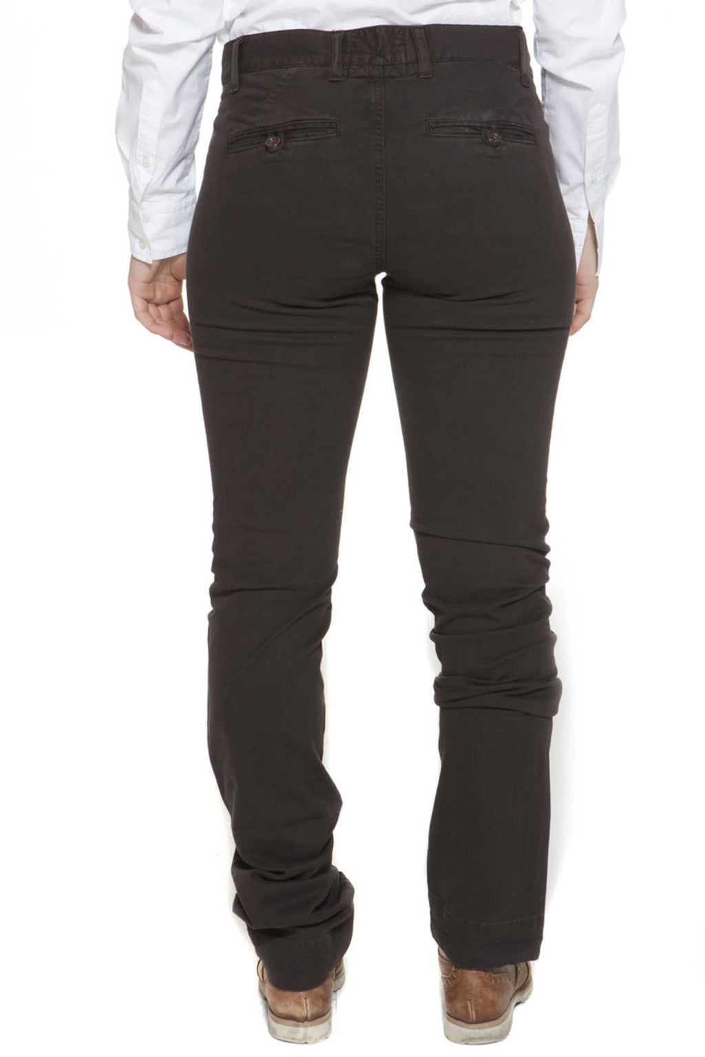 BRAUNE HOSE FÜR DAMEN VON GANT