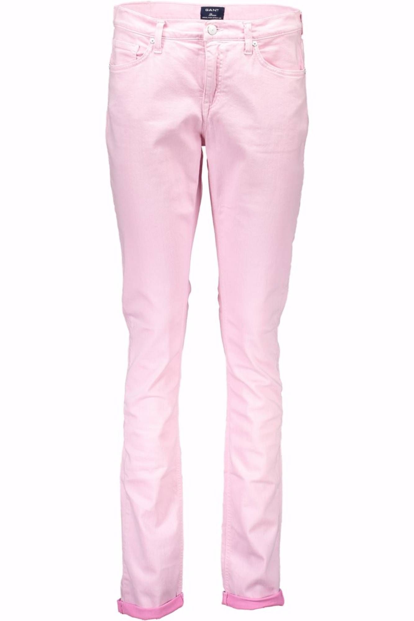 GANT Rosa Hose Damen – 5-Pocket Slim Fit aus Baumwolle | Frühjahr/Sommer Rosa