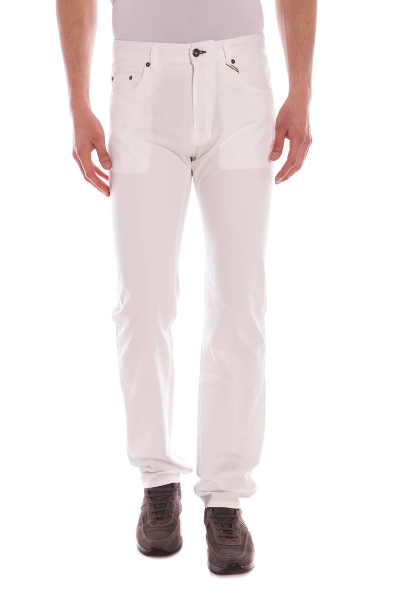 GANT Herrenhose – Weisse 5-Pocket-Hose aus 100% Baumwolle für Frühjahr/Sommer Weiß