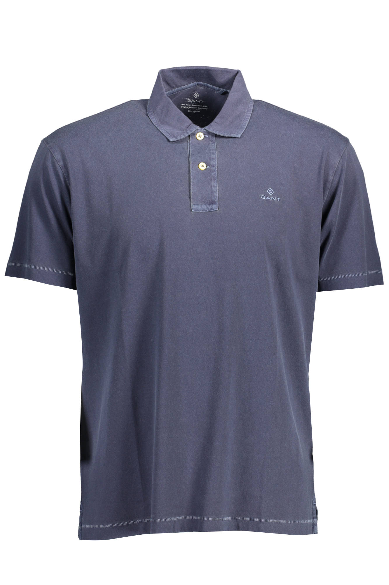 GANT KURZARM POLOSHIRT HERREN BLAU
