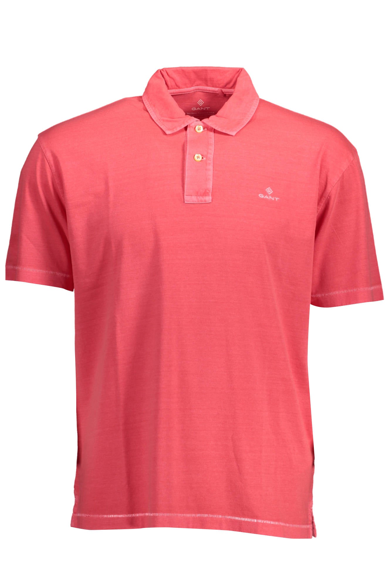 GANT KURZARM-POLOSHIRT IN PINK FÜR HERREN
