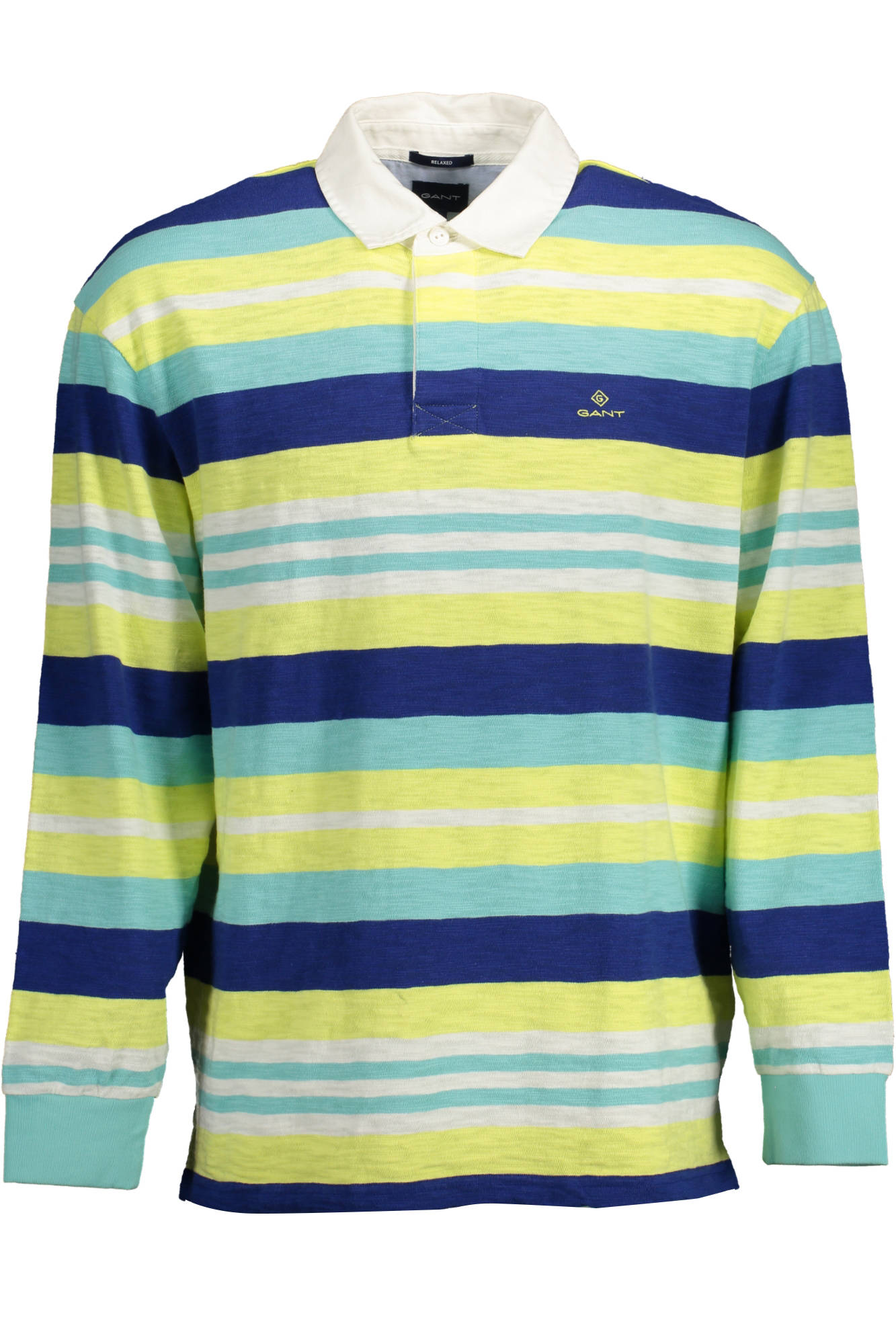 GANT Langarm-Polo Herren Gelb – Klassisches Poloshirt mit Logo-Stickerei | soulluna.de Gelb